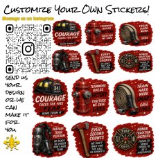 Firefighter Stickers